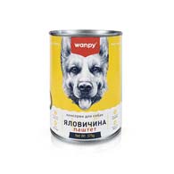 Wanpy Beef, консервы с говядиной, паштет для собак